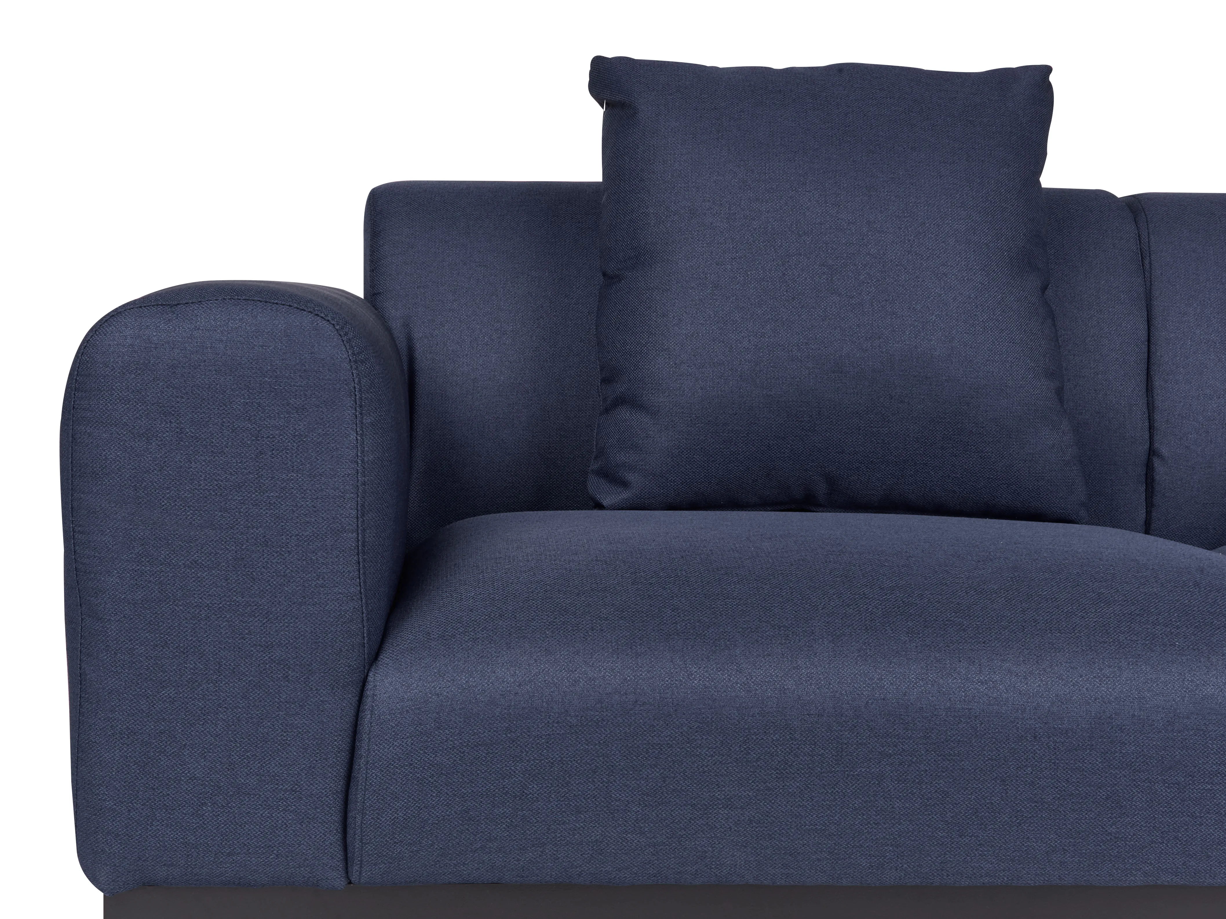 Bank 2-zits MALMOS Kunstlinnen Donkerblauw