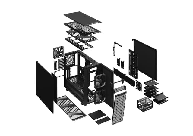 Fractal Define 7 computerkabinet (solid sort)