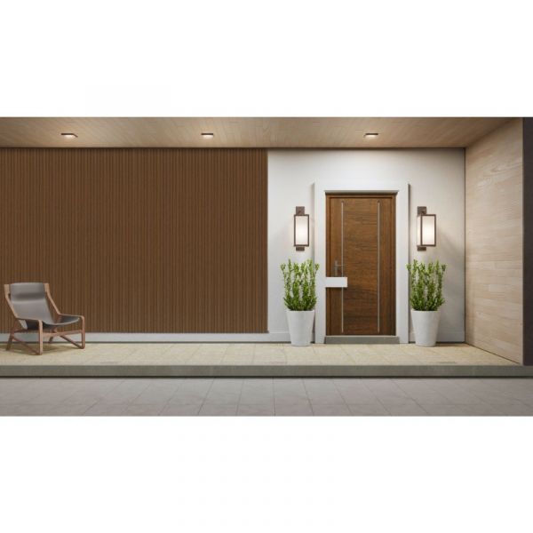 Revdek Revestimento Ripado PVC 143 FULL OUTSIDE Exterior-513-Carvalho Dourado (2M2/Cx)