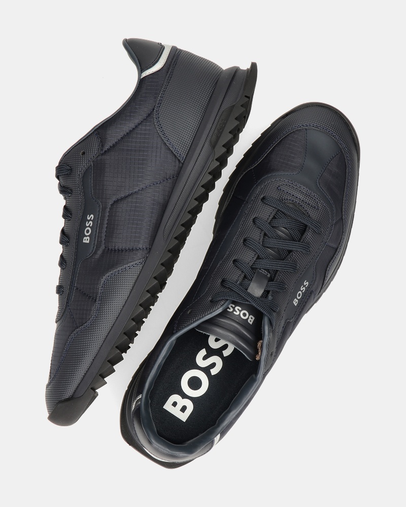 BOSS Zayn Low Lage sneakers  - zwart