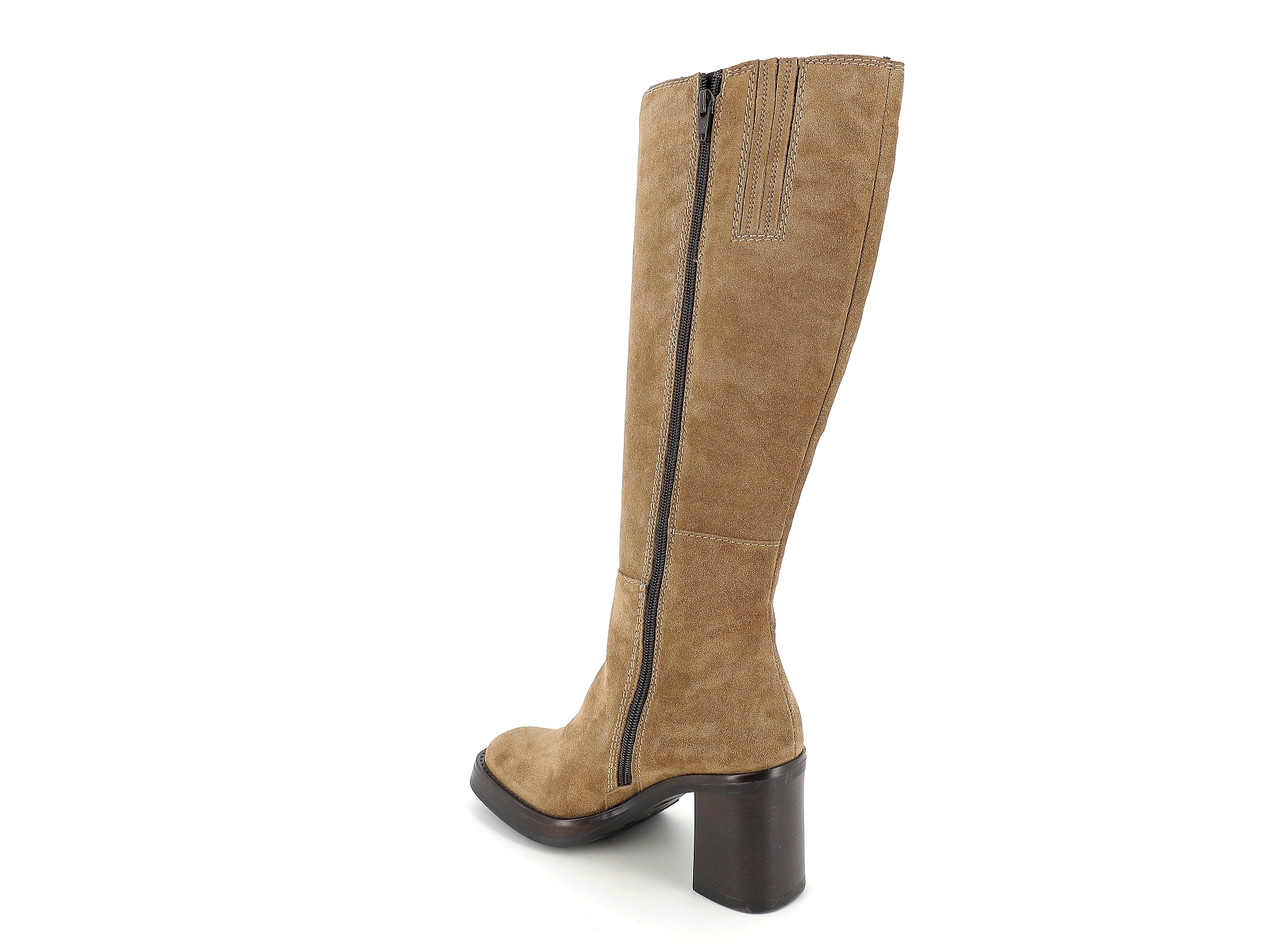 Tamaris-25549 Nubuck Velours Marron