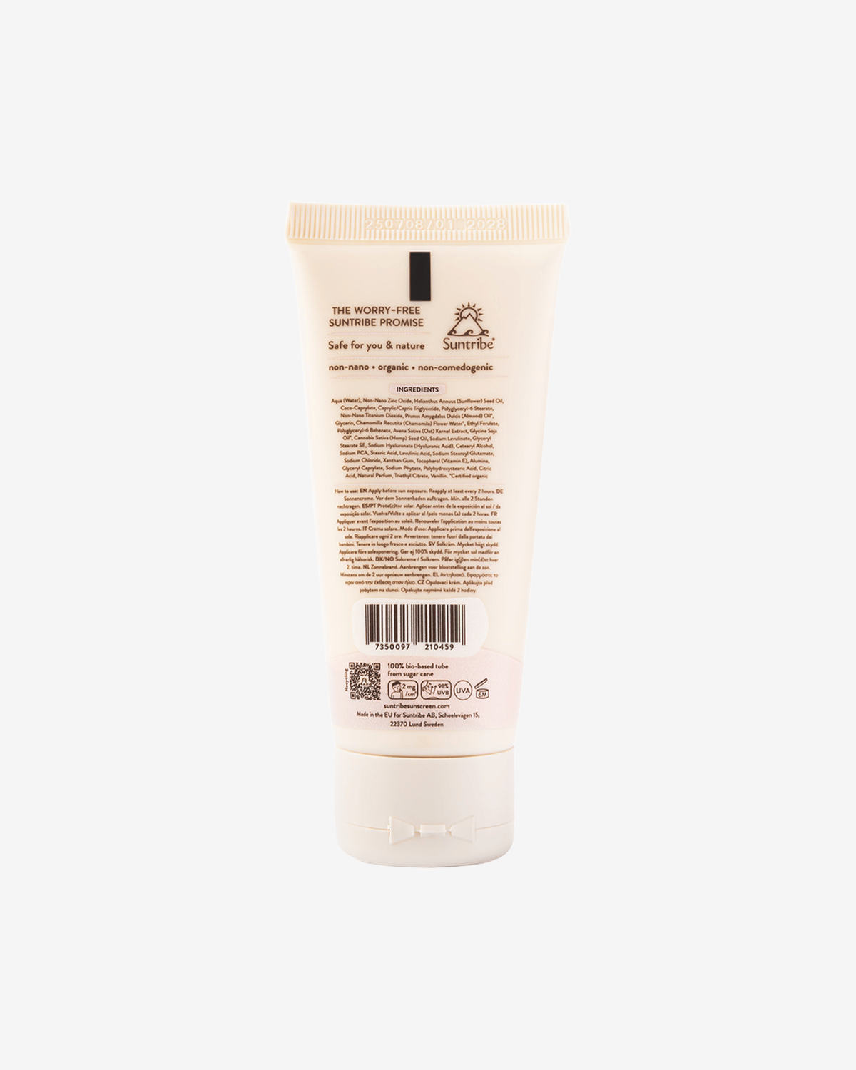 Solkrem for Ansiktet SPF50 – Mineral, 100% Naturlig | Daily Mineral UV Shield