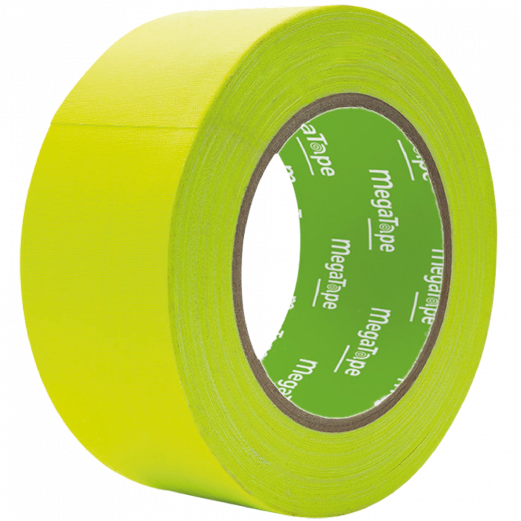 Showgear MegaTape UT120 Fluor Tape fluorescerende gaffa tape 50 mm x 25 m, geel
