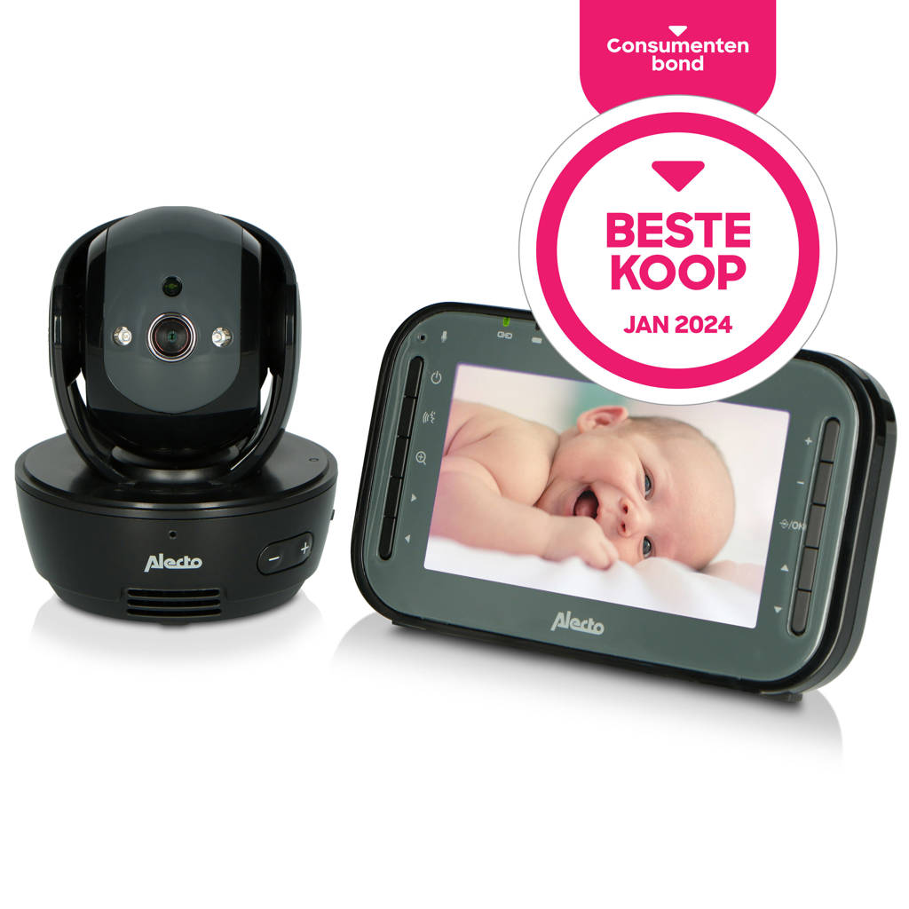 DVM200MBK - Babyfoon met camera en 4.3