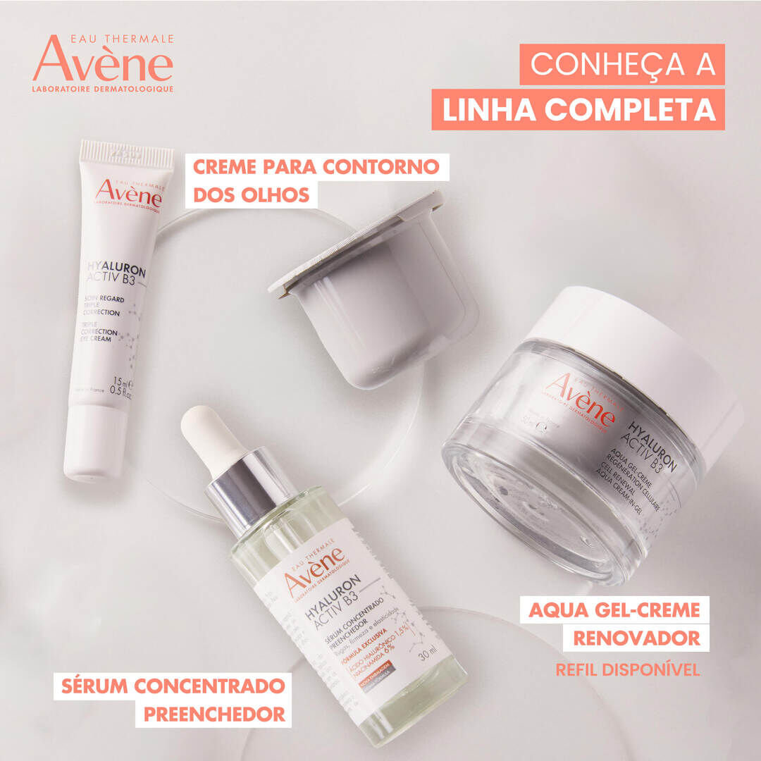 AVENE  Hyaluron Activ B3 creme olhos, Rugas, Olheiras, papos - 15ml