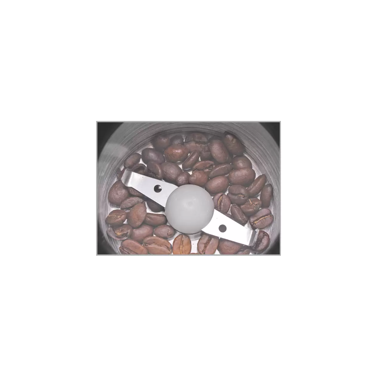 Kaffeemühle Macinino caffè Silber