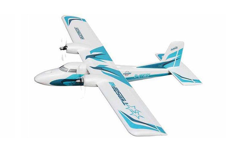 Flugzeug Twinstar ND Bausatz<br>Motorflugzeug