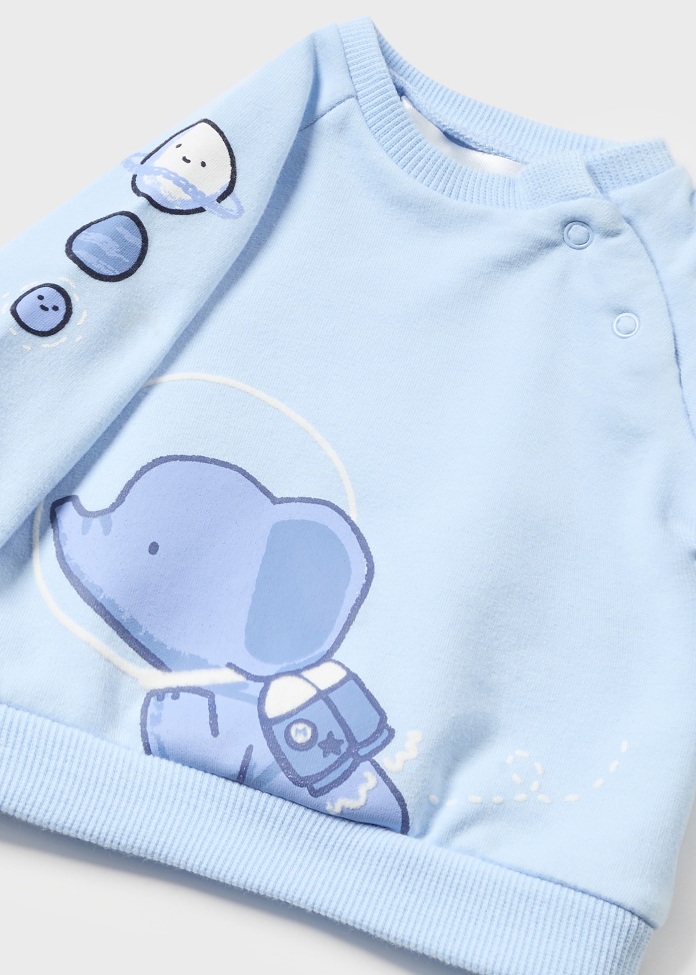 Conjunto de moletom Better Cotton de 4 peças para recém-nascidos