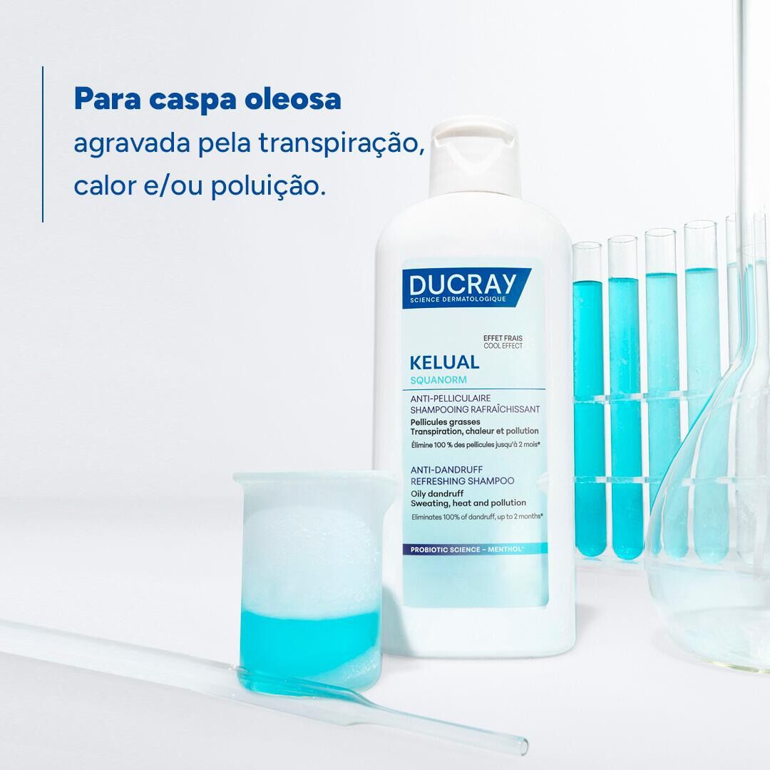 DUCRAY  Kelual Squanorm Champô Refresh - 200ml