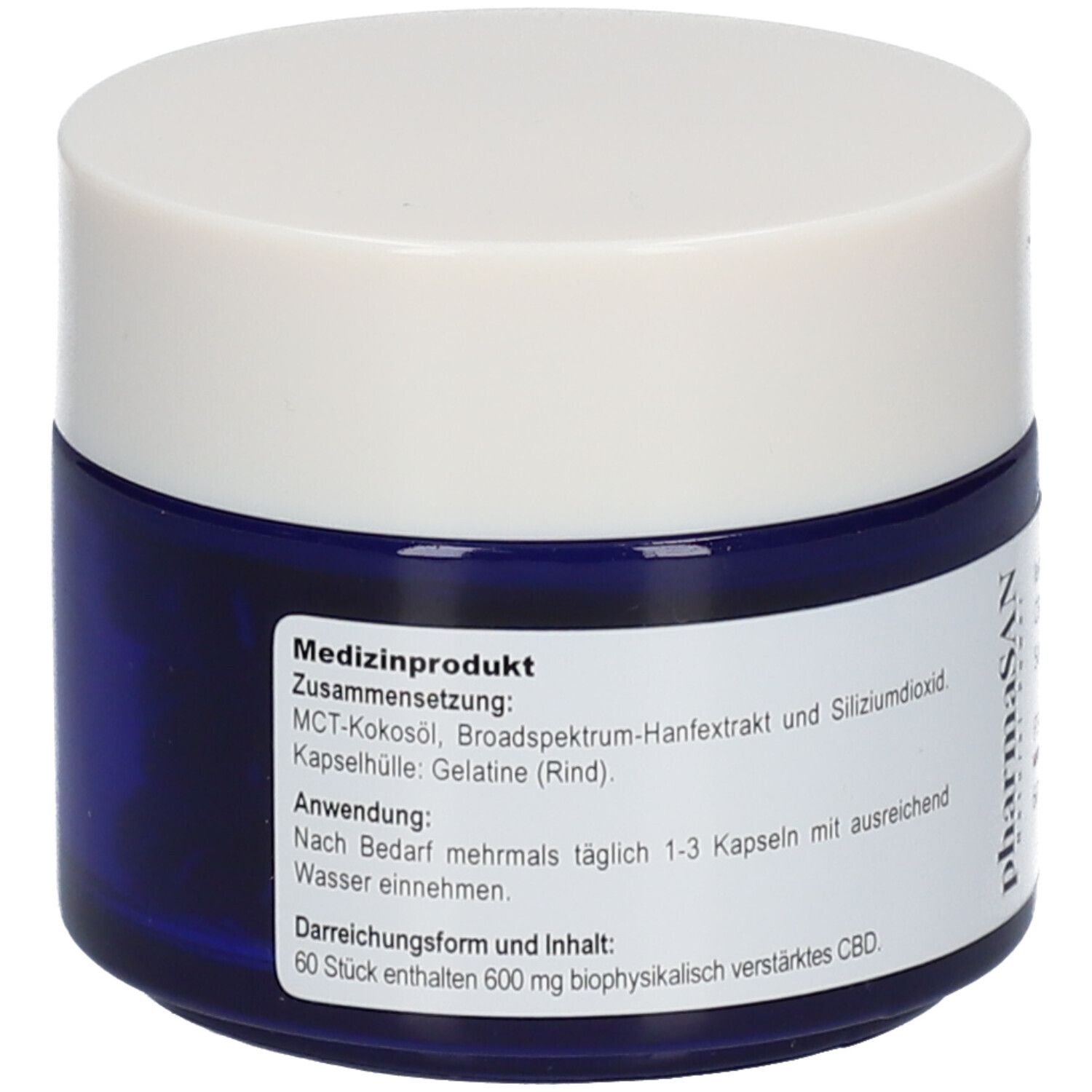 leafPro CBDmed Softgel Kapseln 600 mg