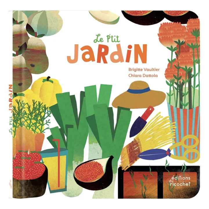 Ricochet Editions Livre Le P'tit Jardin