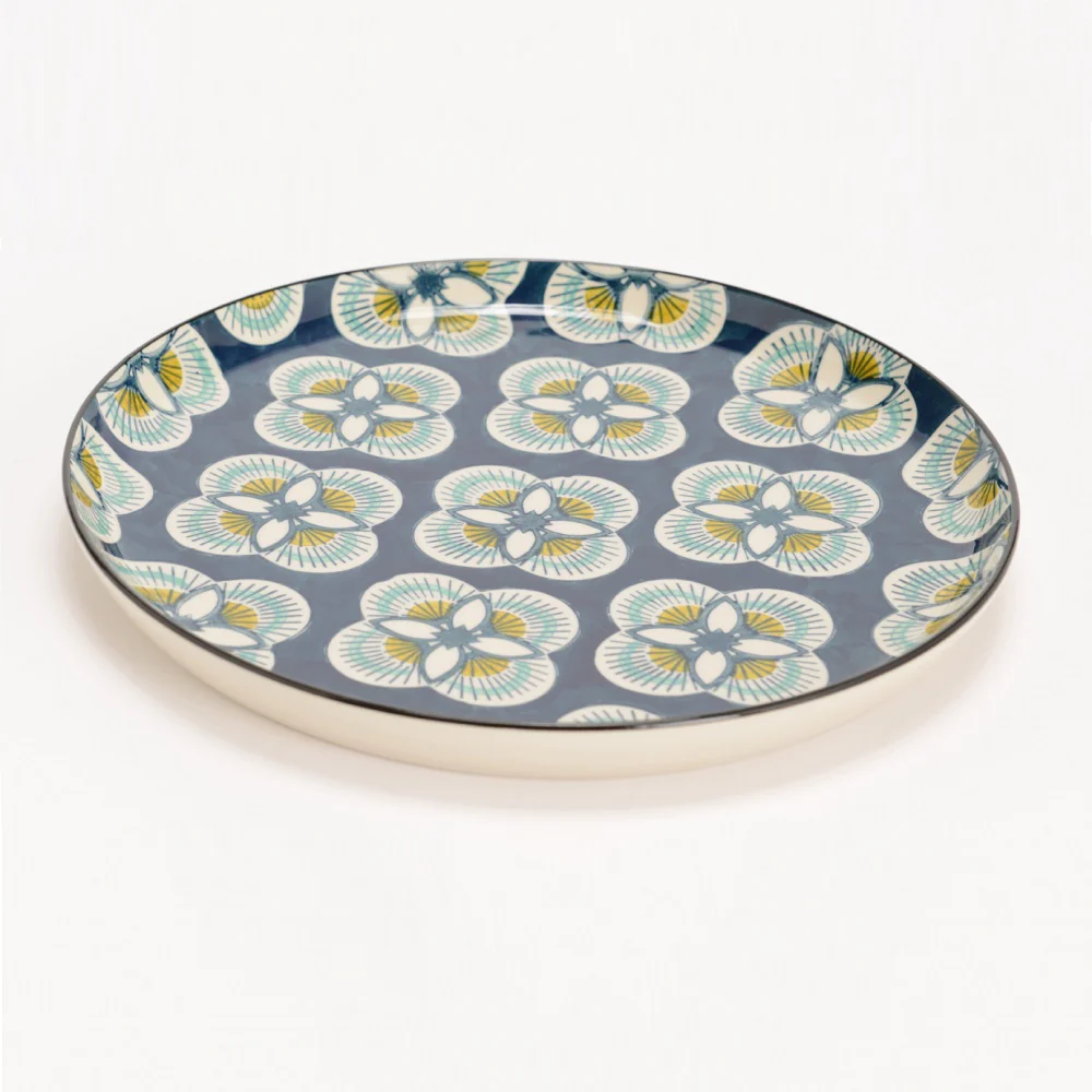 Assiette de présentation Imany 32 cm en grès Amadeus