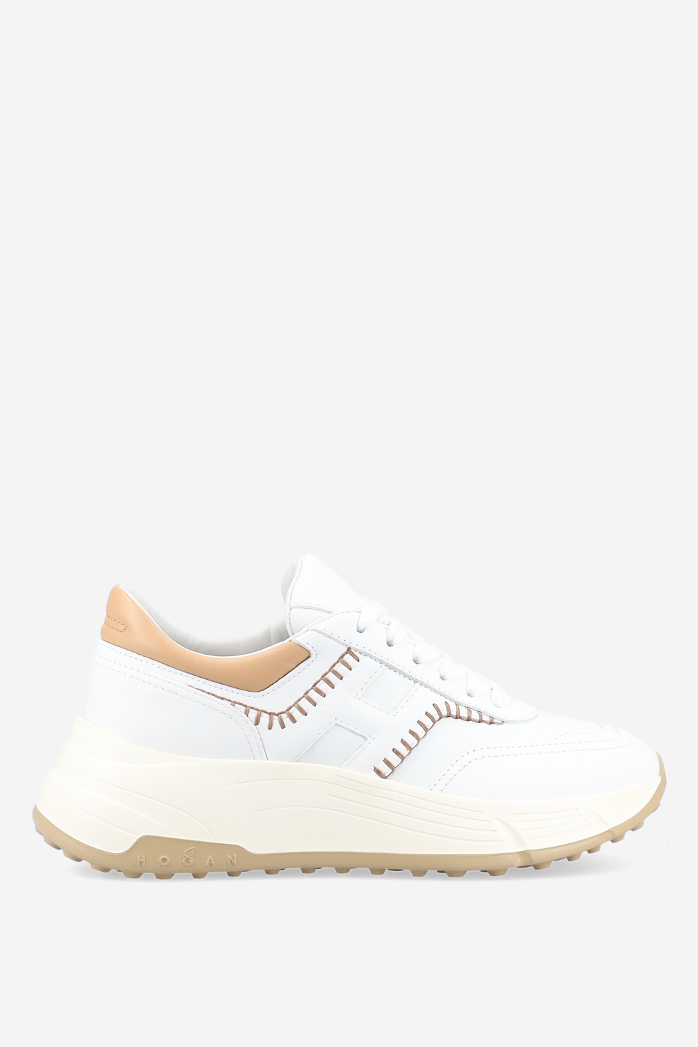 H669 leather sneakers