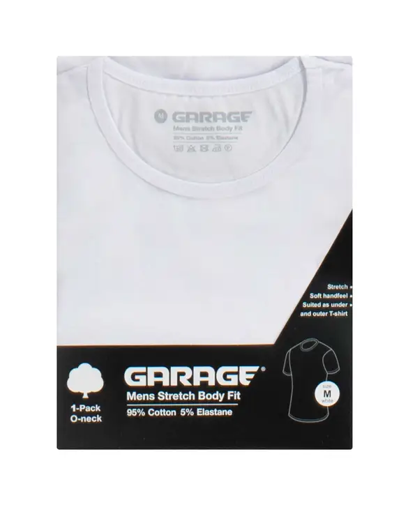 Garage T-shirt Bodyfit ronde hals 0201