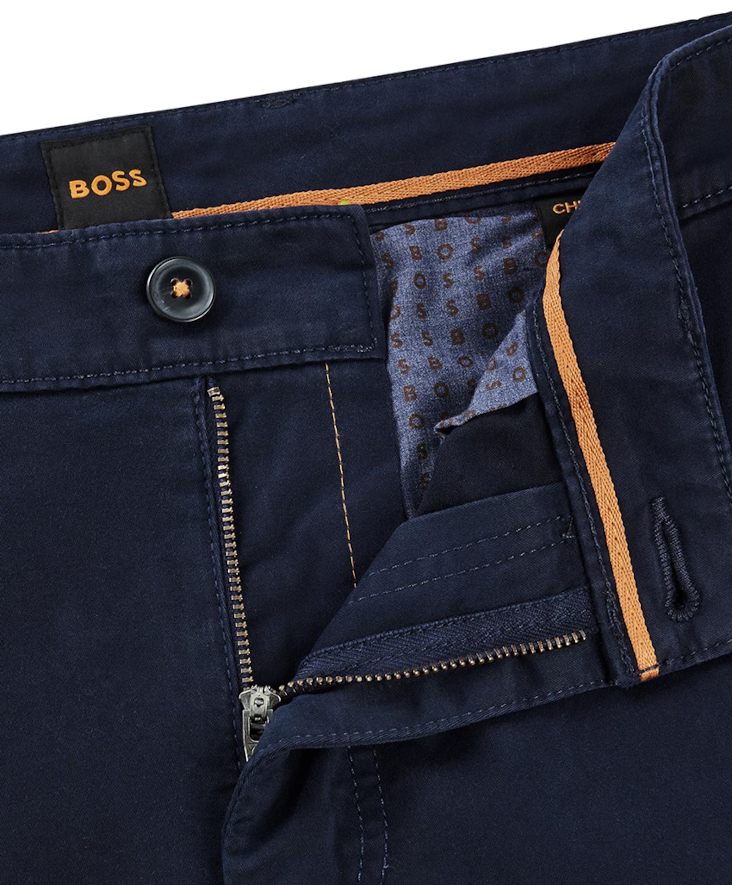 Boss Orange Chino_tapered 10242156 01 heren broek blauw