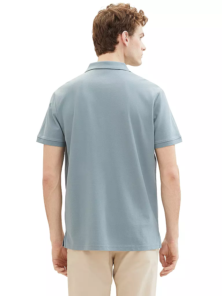 TOM TAILOR Poloshirt grau