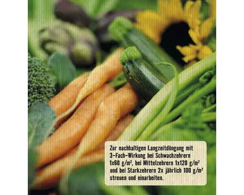 FloraSelf Nature BIORGA 4 kg organische meststof voor verhoogde bedden en groenten (veganistisch)