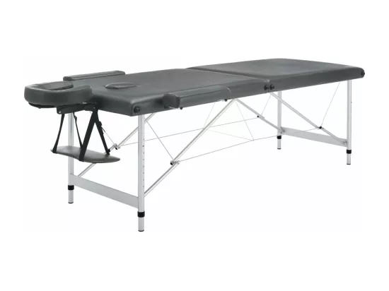 Table de massage 2 argenté 186 x 68 x 59 cm 02_0001797