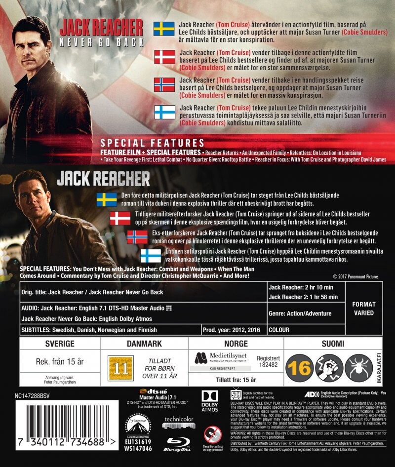Jack Reacher <span class=