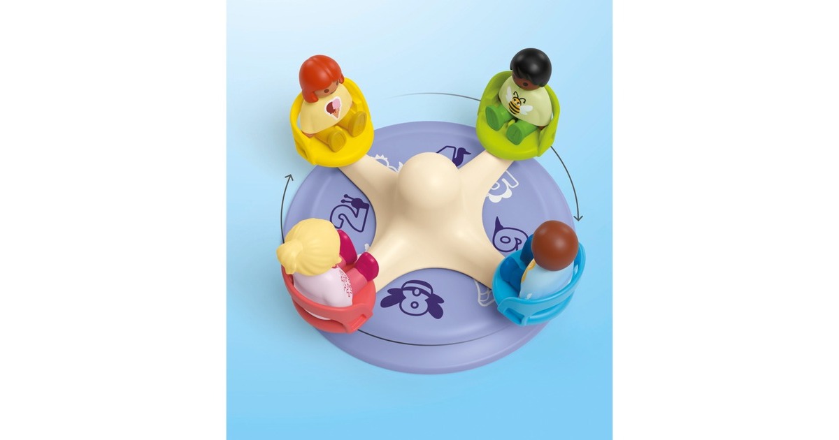 PLAYMOBILJunior - Cijfercarrousel Constructiespeelgoed  (71701)