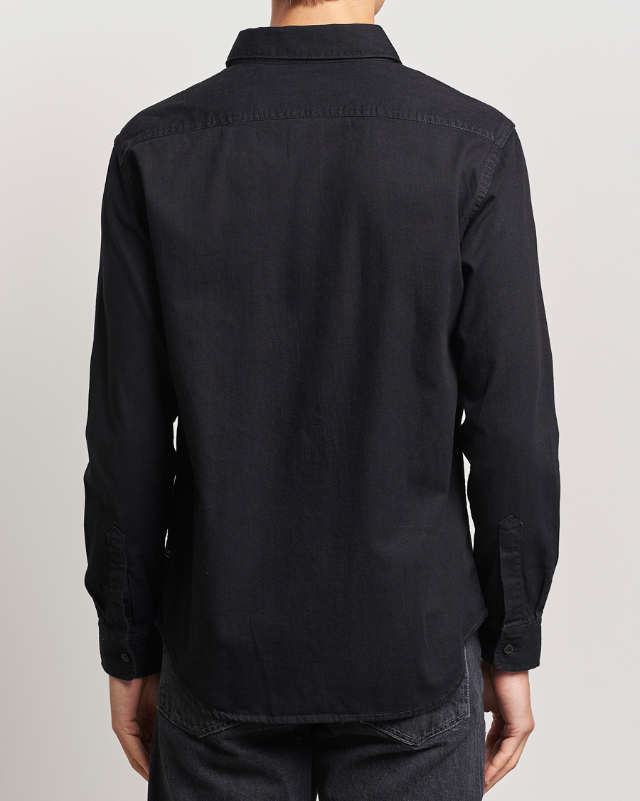 Replay Denim Shirt Washed Black