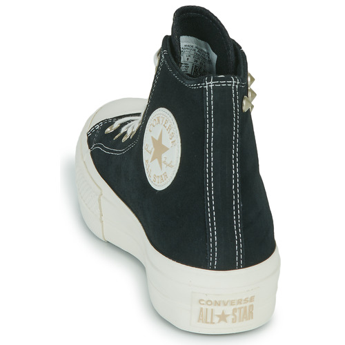 Converse - Chuck Taylor All Star Lift Glam & Punk Hi - Noir