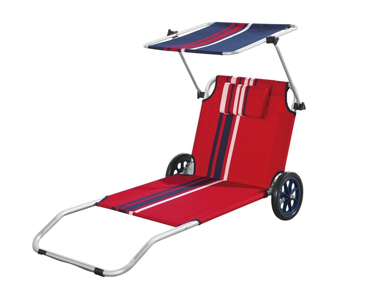 Strandstoel rood