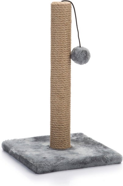 Beeztees krabpaal Kali grijs 25 x 25 x 42 cm