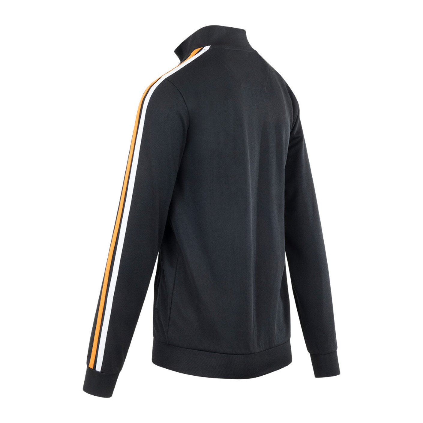 Cruyff Dos Rayas Trainingsjack Zwart Oranje Wit
