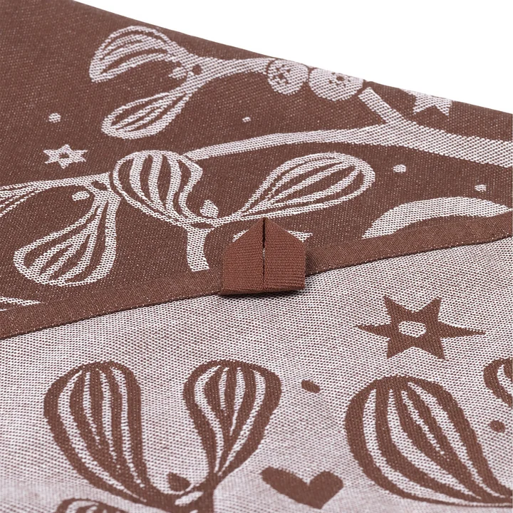 Ferm Living - Mistletoe Geschirrtuch, dark green