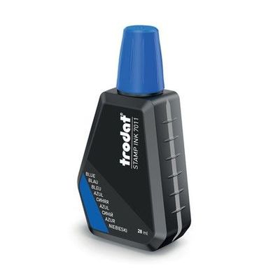 Trodat - Encre pour tampon - bleu - 28 ml