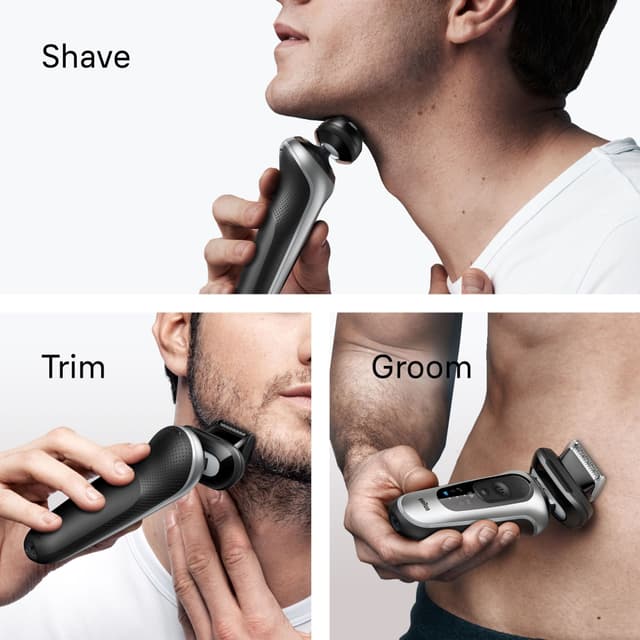 Braun Series 6 barbermaskine 62-S7650cc (sølv)