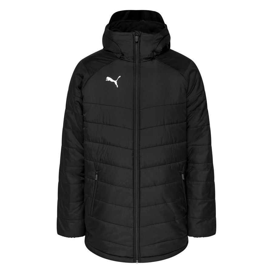 PUMA Manteau d'Hiver LIGA Sideline Bench - Noir/Blanc