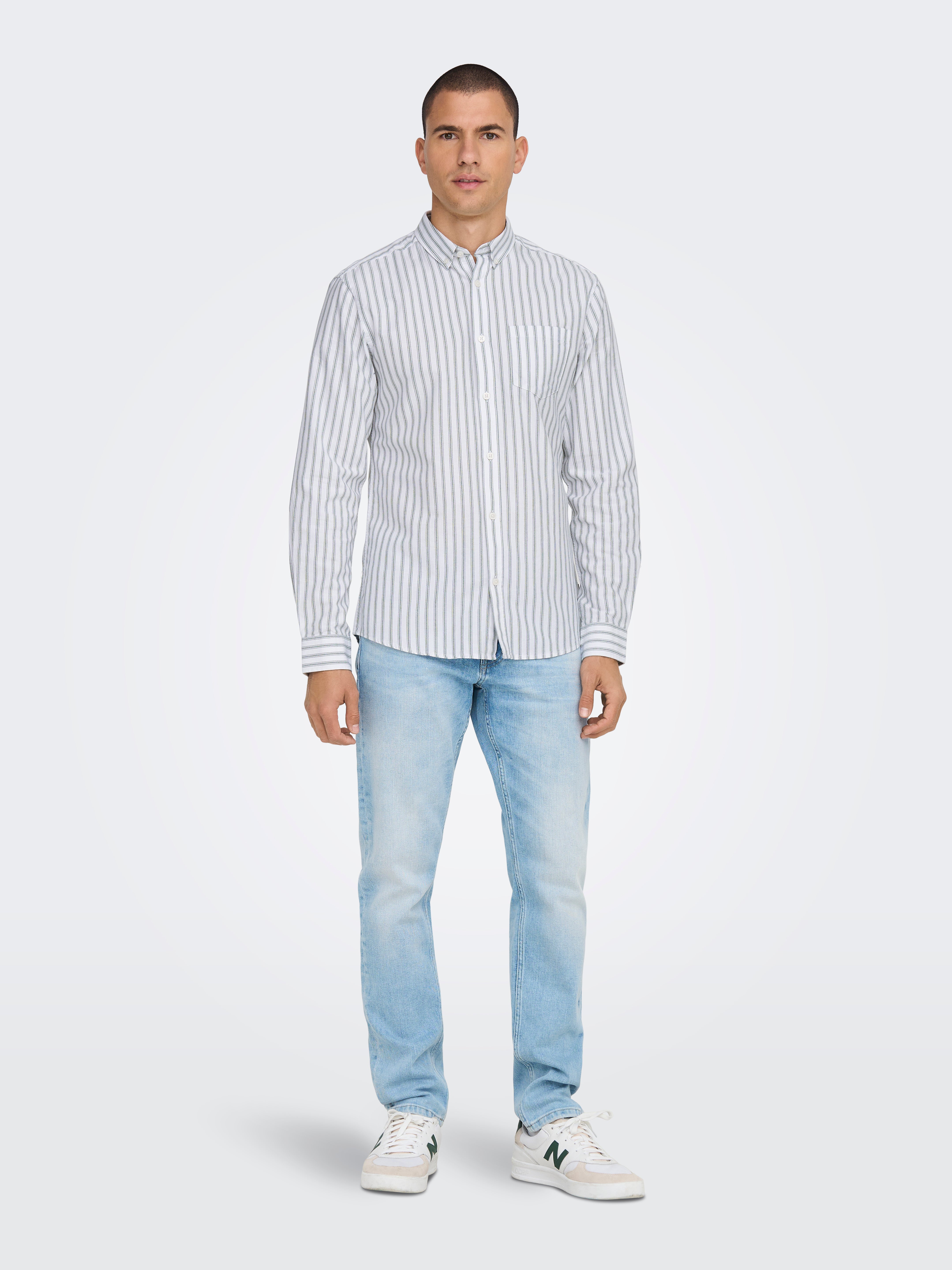 ONSALVARO Oxford Hemd Duck Green