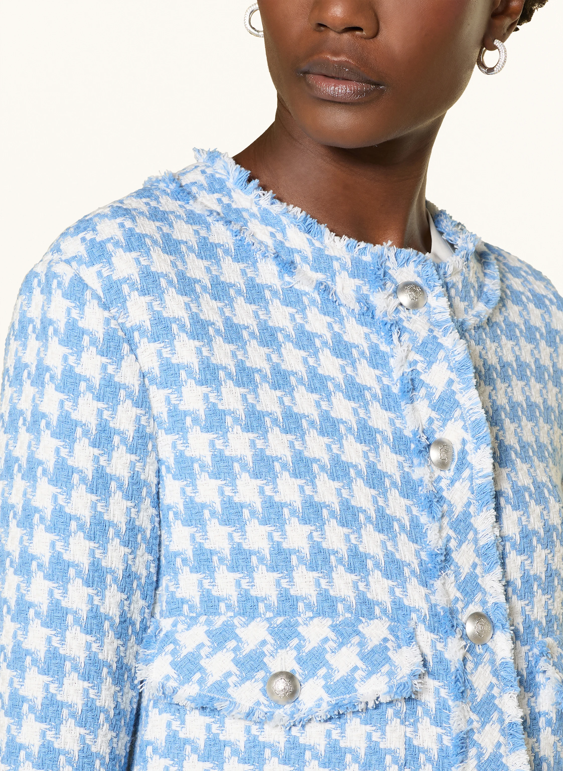 lilienfels Kastenjacke aus Bouclé