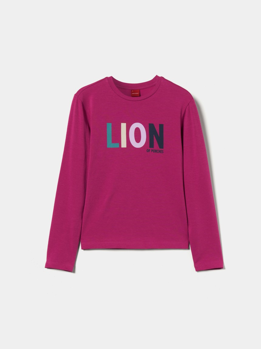 Camisola de algodão com logotipo