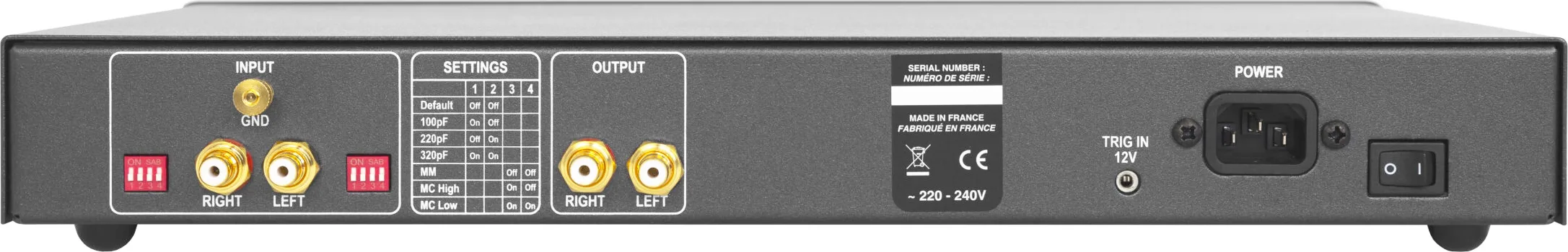 Atoll PH200 Aluminium Préamplis phono
