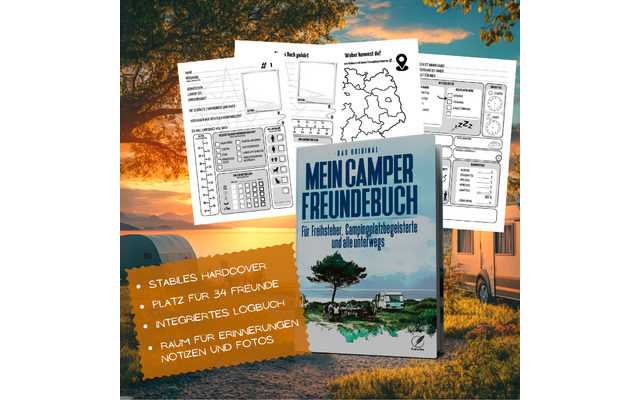 KannSte Mein Camper Freundebuch für Camping und Vanlife