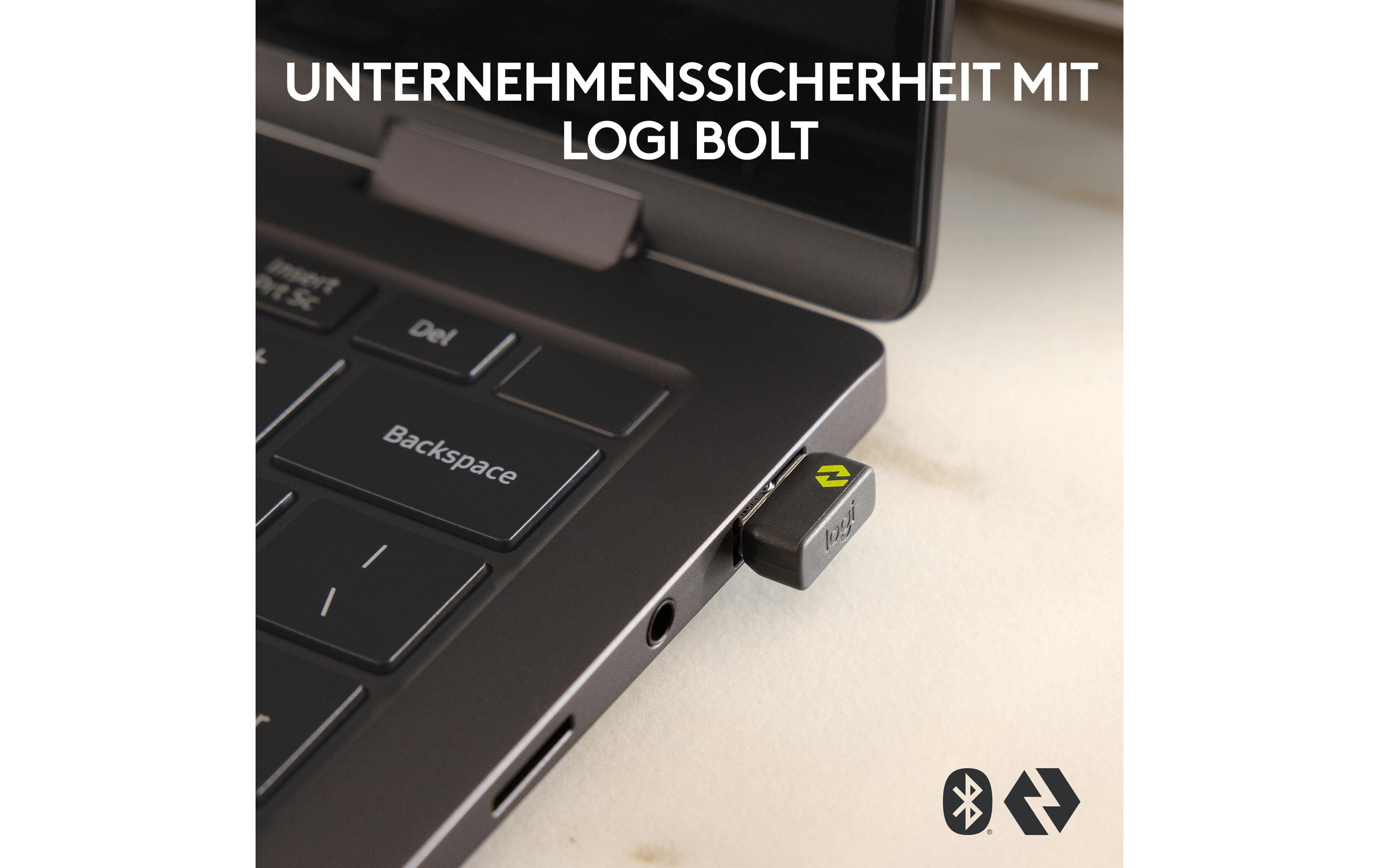 Mobile Maus MX Anywhere 3s for Business Pale GreyKompakte kabellose Performance-Maus mit 8K DPI-Sensor