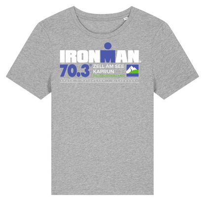 T-Shirt Manches Courtes Ironman 70.3 Zell Am See Gris Femme