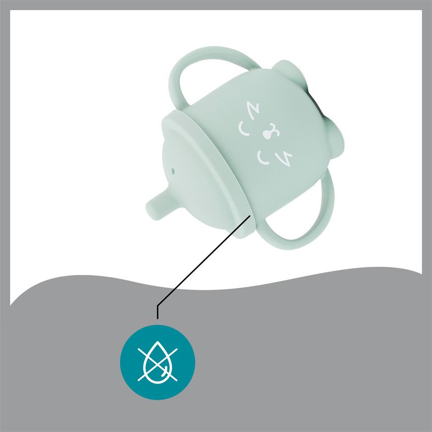 Tasse d'apprentissage - Isy renard - Ecru