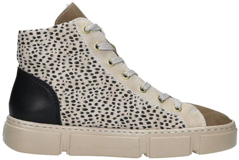 Rieker Veterschoenen Laag beige