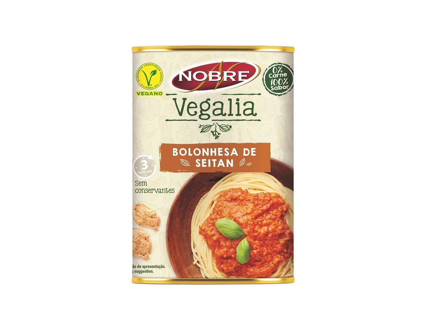 BOLONHESA SEITAN NOBRE VEGALIA 420G
