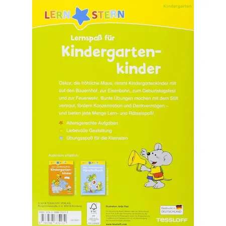 Tessloff Lernstern - Lernspaß für Kindergartenkinder