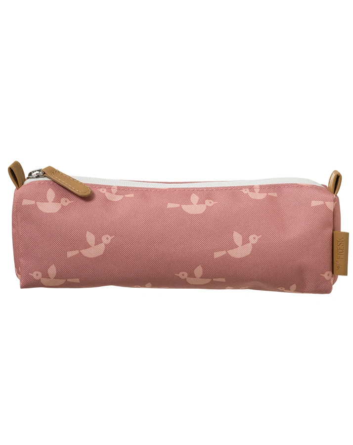 Federmäppchen BIRDS (22x6x7) in altrosa
