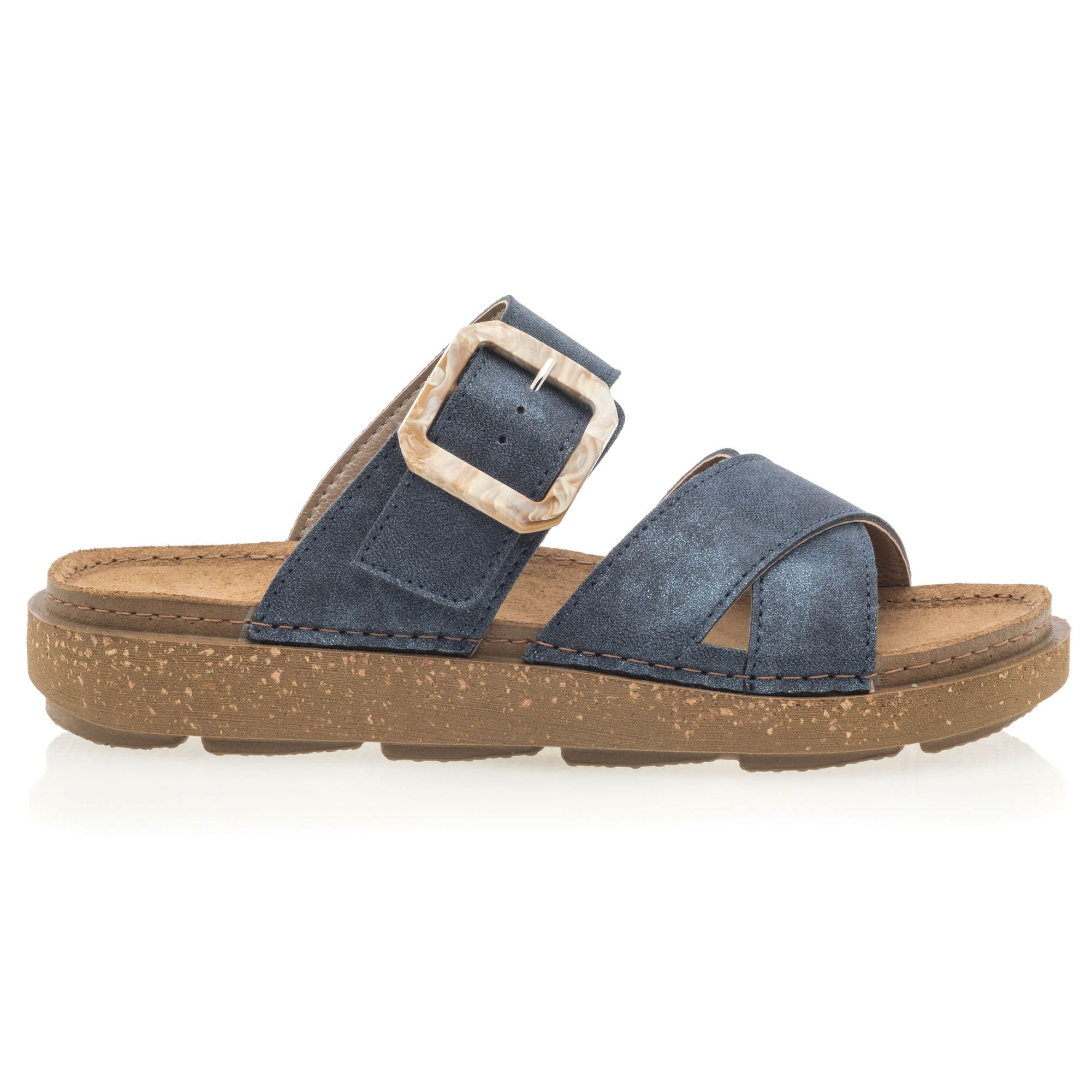 Mules Femme bleu