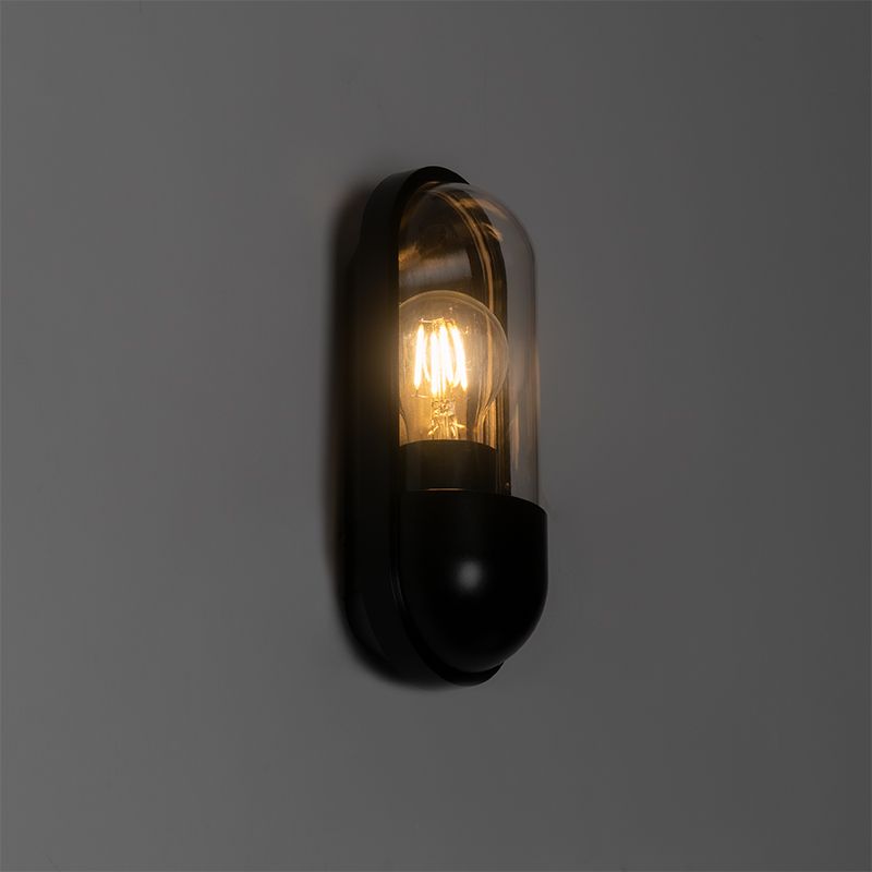 Moderne buiten wandlamp zwart IP54 - Stockholm
