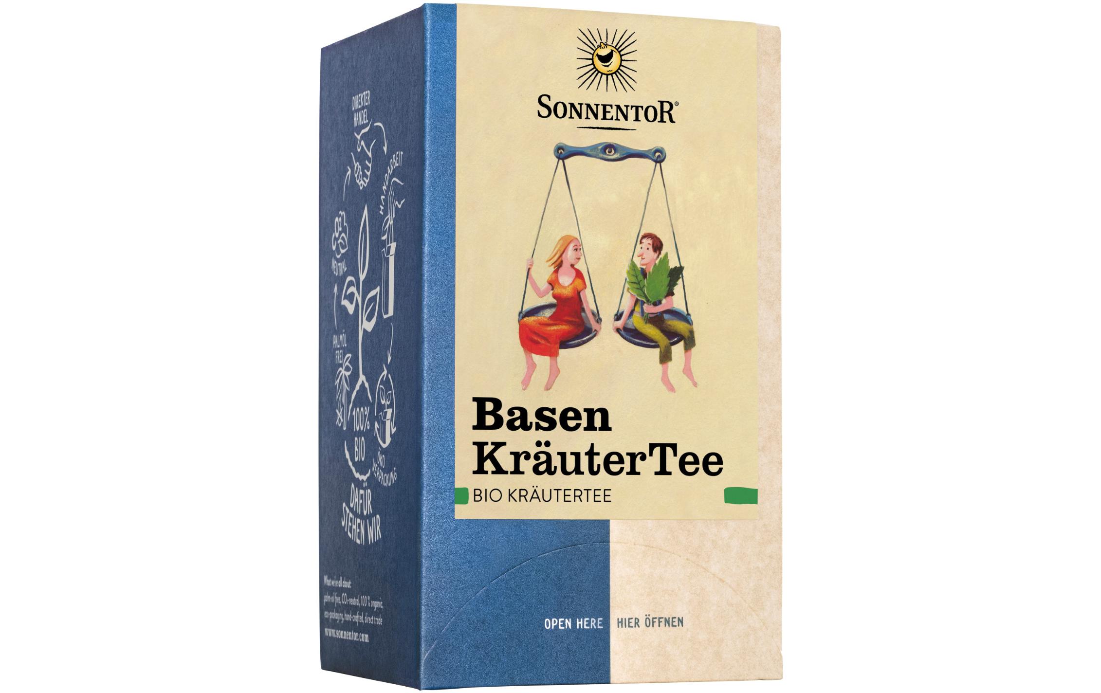 Teebeutel Bio Basen Kräuter 18 StückKräutertee