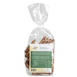 Billy's Farm Biologische Haverkoeken Hazelnoot Cacao 175GR