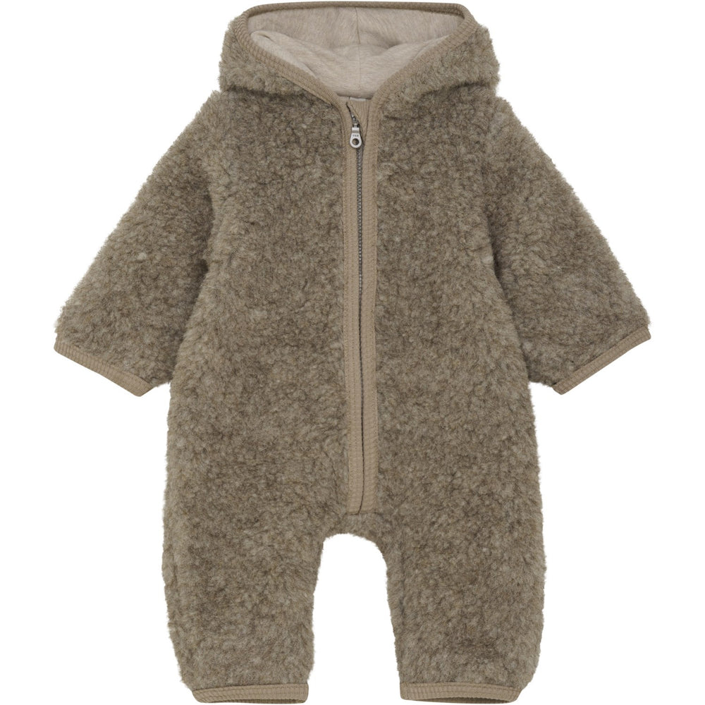 Køb Huttelihut Camel Melange Køredragt Uld Bamse W. Lin.